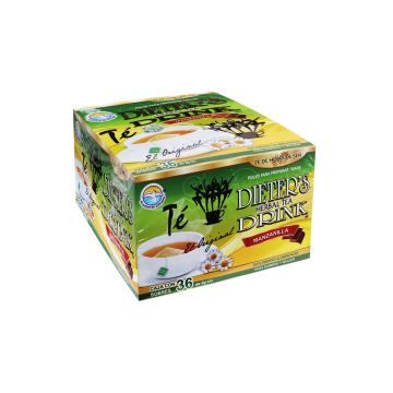 TE DIETERS HERBAL TEA DRINK CON MANZANILLA C/36 SOBS. DE 2 GR C/U
