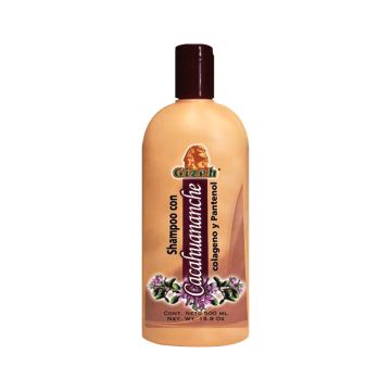 SHAMPOO CON CACAHUANANCHE, COLAGENO Y PANTENOL 500ML.