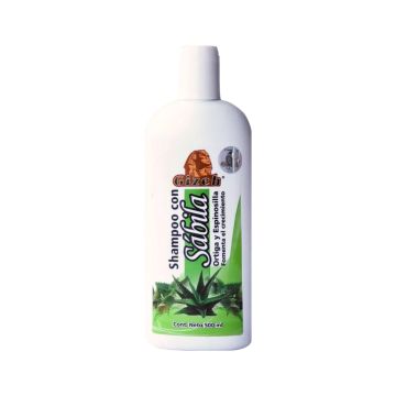 SHAMPOO CON SABILA, MANZANILLA Y ESPINOSILLA 500ML.