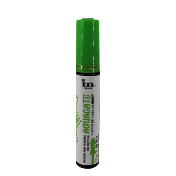 MASCARA PARA PESTAÑAS CON ACEITE DE AGUACATE13GR TUBO TAPA VERDE
