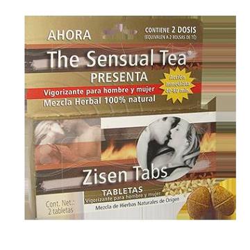 TBS. ZISEN TABS.C/2 vigorizante para hombre y mujer