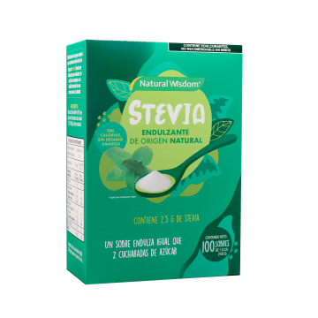 NAREVIA STEVIA ENDULZANTE NATURAL C/100 SOBS.