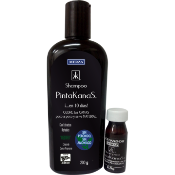 SHAMPOO PINTAKANAS OSCURO 200ML.