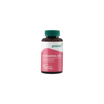 CAPS. COENZIMA Q 10 100% PURA C/60 DE 550 MG.