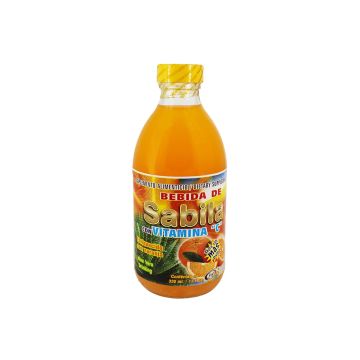 BEBIDA SABILA C/ VIT. C ENRIQUECIDO C/NARANJA 330ML.