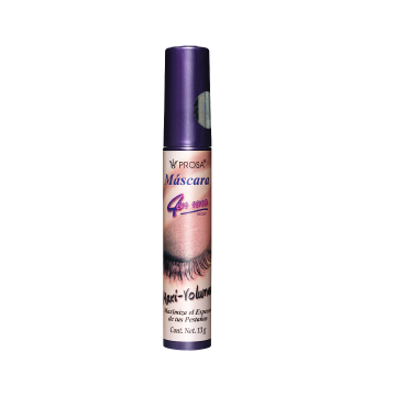 MASCARA 4 EN UNO MAXI VOLUMEN NEGRO C/13 GR.
