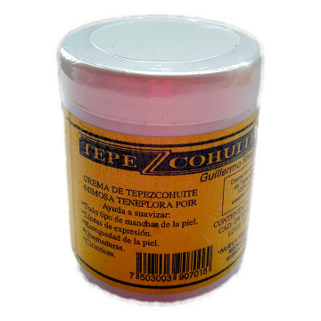 CREMA DE TEPEZCOHUITE 100GR. * tepezcohuite puro y vaselina purificada