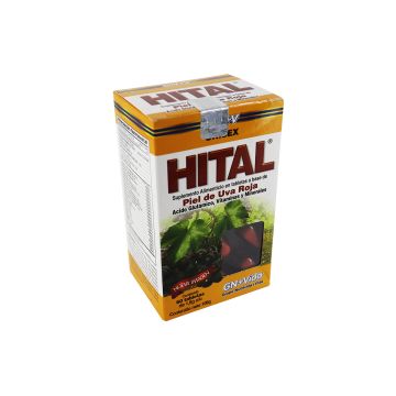 TBS. HITAL C/60 piel de uva roja