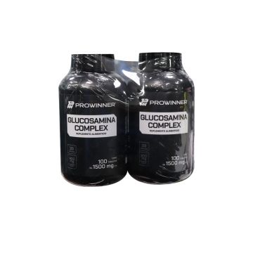 OFERTA TBS. GLUCOSAMINA COMPLEX 2 FRASCOS C/100 C/U 1500 MG DUO PACK