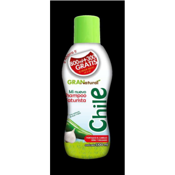 SHAMPOO GRAN NATURAL CHILE CON AJO 1100ML