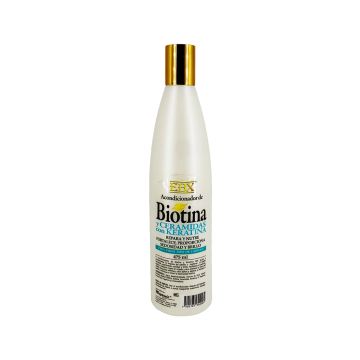 ACONDOCIONADOR BIOTINA Y CERAMIDAS C/ KERATINA EBX 475 ML