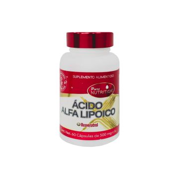 CAPS. ACIDO ALFA LIPOICO C/60 500 MG