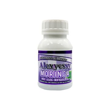ALEXJESSY TBS MORINGA C/ALGA ESPIRULINA C/200