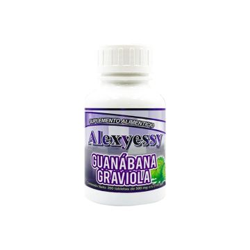 ALEXJESSY TBS. GUANABANA GRAVIOLA C/200