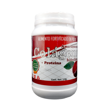 AMARANTO C/ COLAGENO HIDROL. +PROTEINA SABOR MANZANA 1 KG
