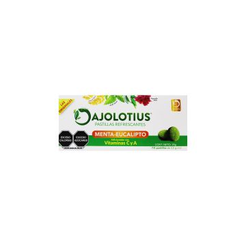 AJOLOTIUS PASTILLAS REFRESCANTES C/10  25 GR.