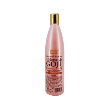SHAMPOO DE ARGAN CON BAYAS DE GOJI EBX 475 ML.