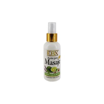 ACEITE PARA MASAJE RELAJANTE EBX 120 ML.
