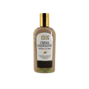 CREMA EXFOLIANTE DE CASCARA DE NUEZ EBX 240 GR