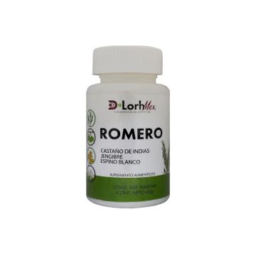 TBS. ROMERO, CASTAÑO DE INDIAS,JENGIBRE Y ESPINO BLANCO C/100
