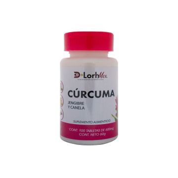 TBS. CURCUMA, JENGIBRE Y CANELA. C/100