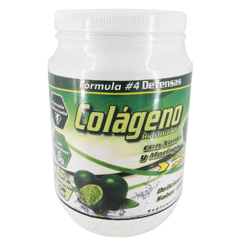 POLVO COLAGENO HIDROLIZADO CON NONI Y MORINGA FORMULA #4 DEFENSAS 1 KG