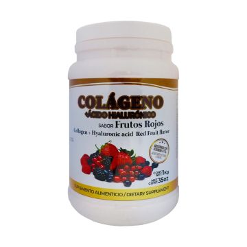 COLAGENO+ACIDO HIALURÓNICO SABOR FRUTOS ROJOS 1KG