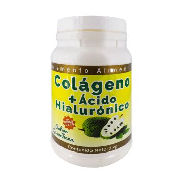 COLAGENO+ACIDO HILURONICO SABOR GUANABANA 1KG