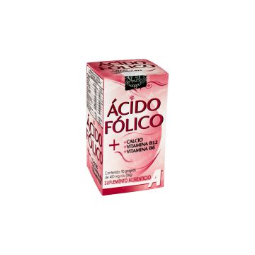 GRAG. ÁCIDO FOLICO C/90 400 MG C/U C/ VIT B12 Y B6