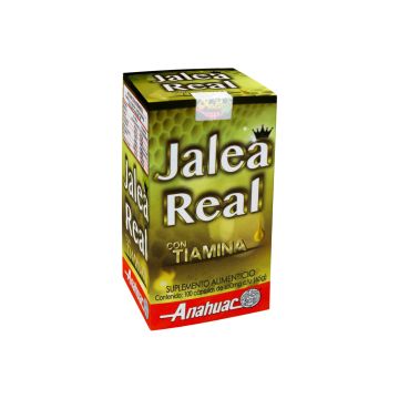 CAPS. JALEA REAL REFORZADA CON TIAMINA C/100 650 MG.