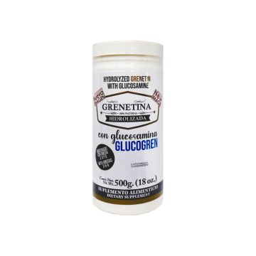 GRENETINA HIDROLIZADA C/GLUCOSAMINA 500 GRS.