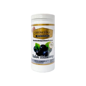 GRENETINA HIDROLIZADA SABOR BLUE BERRY  500 GRS.
