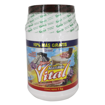 MALTEADA NUTRIMEX VITAL POLVO 1KG CHOCOLATE