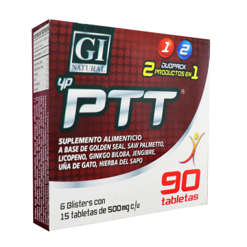 TBS. PTT C/90 6 BLISTERS C/15 TBS.