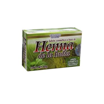 JABÓN DE HENNA DE LA INDIA 90 GR.