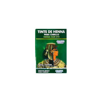 TINTE DE HENNA EN POLVO PARA CABELLO C/75 GR.