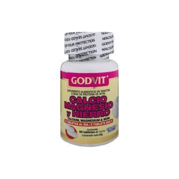 TBS. CALCIO MAGNESIO Y HIERRO C/60 Calcium, magnesium & iron
