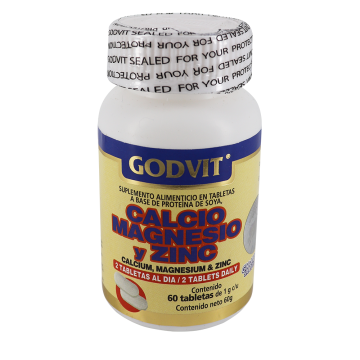 TBS. CALCIO MAGNESIO Y ZINC C/60 Calcium, magnesium & zinc
