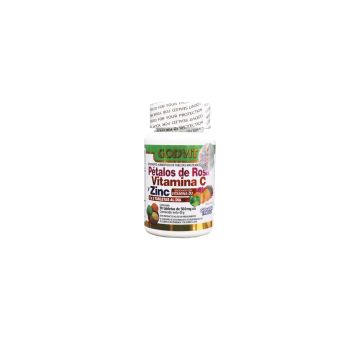 TBS. PETALOS DE ROSA , VITAMINA C Y ZINC C/90 DE 500 MG (MASTICABLES)