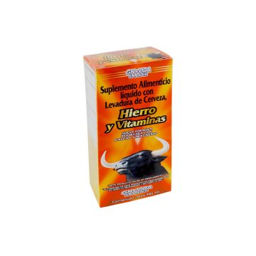 JARABE HIERRO, VITAMINAS Y MINERALES 340 ML.