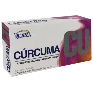 CAPS. CÚRCUMA C/60 500 MG C/U