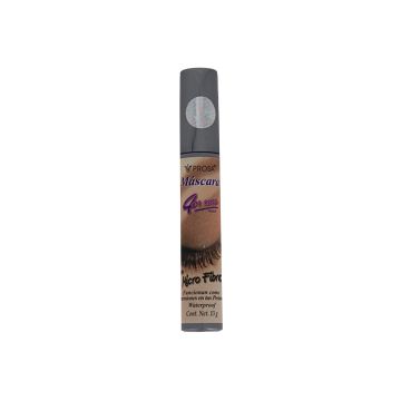 MASCARA 4 EN UNO MICROFIBRAS NEGRO C/13 GR.