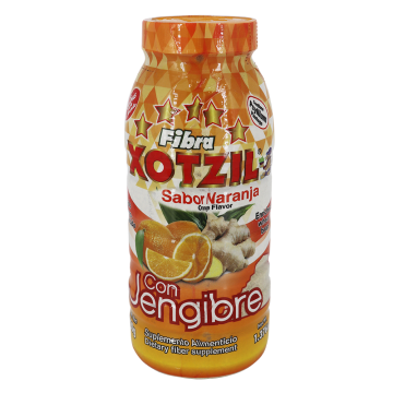 FIBRA XOTZIL SABOR NARANJA CON JENGIBRE C/620 GR. 1X24