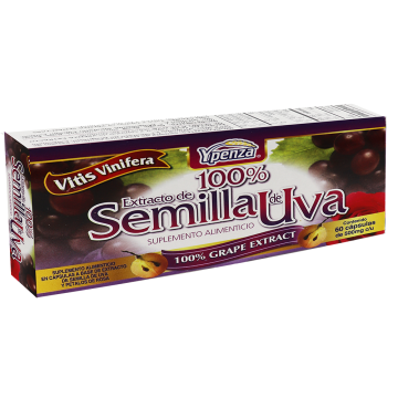 CAPS. SEMILLA DE UVA EXTRACTO C/60 500MG C/U