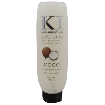 GEL EXFOLIANTE FACIAL DE COCO 150GR BATH ESSENTIALS*