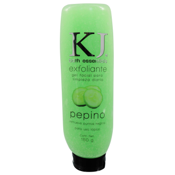 GEL EXFOLIANTE FACIAL DE PEPINO 150GR BATH ESSENTIALS*