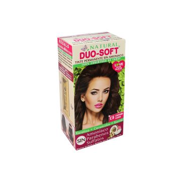 TINTE DUO SOFT AHORA SIN AMONIACO #C5 CASTAÑO CLARO 60GR.*