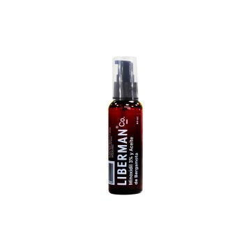 LIBERMAN MINOXIDIL 3% Y ACEITE DE BERGAMOTA 60 ML.