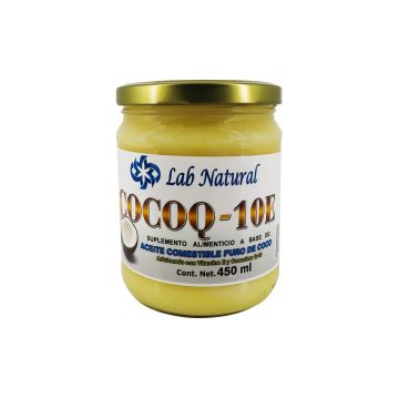 TARRO COCOQ-10E 450 ML* aceite comestible puro de coco