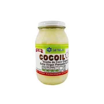 TARRO COCOIL ACEITE DE COCO ORGANICO 473ML extra virgen prensado en frio